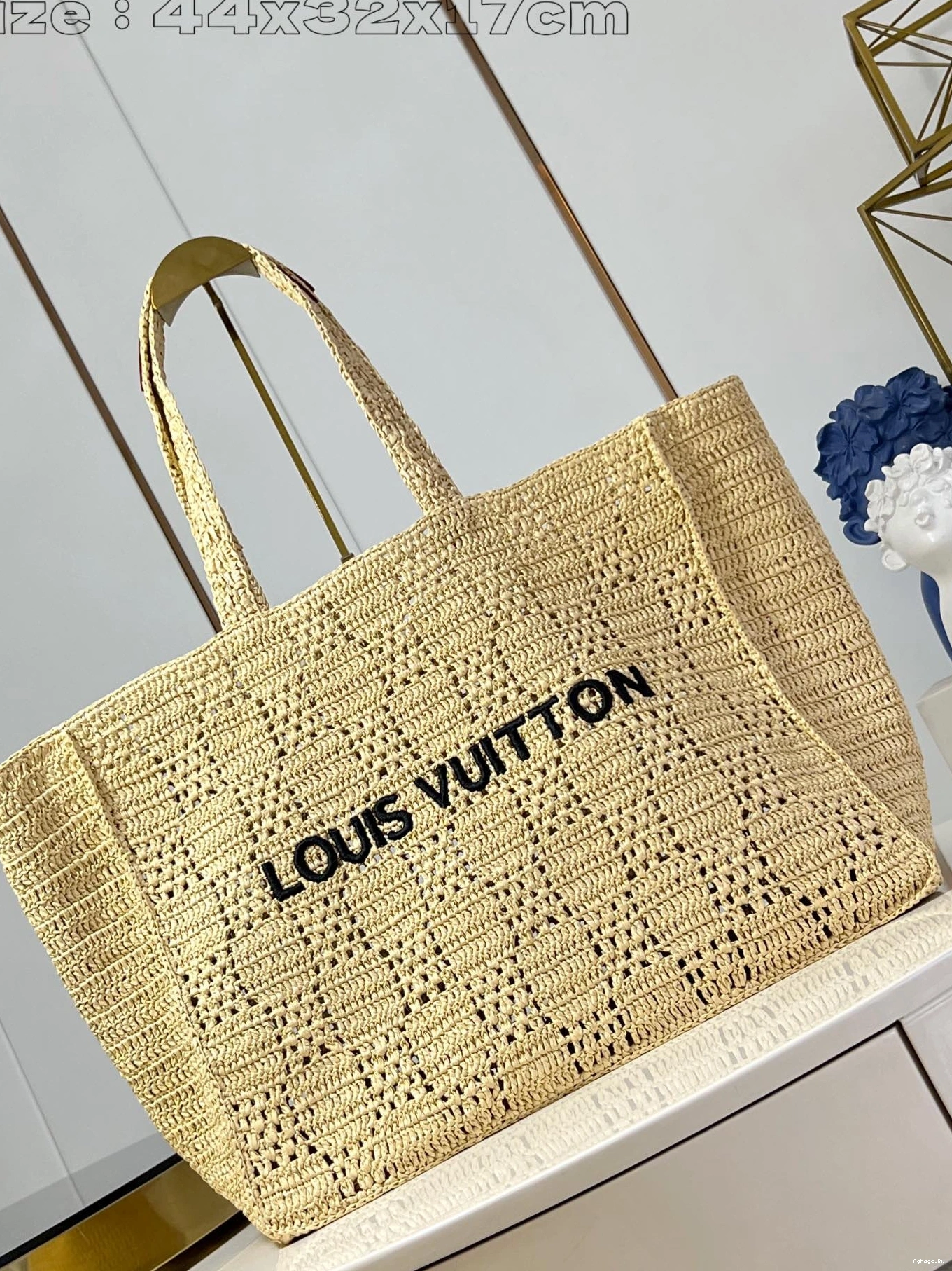 VUITTON Summer Tote MM-44*32*17CM LOUIS Shopper 0403